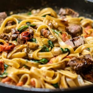Pasta con Carne