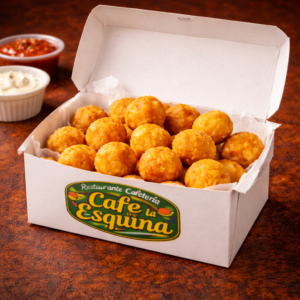 Queso Bites Café de la Esquina