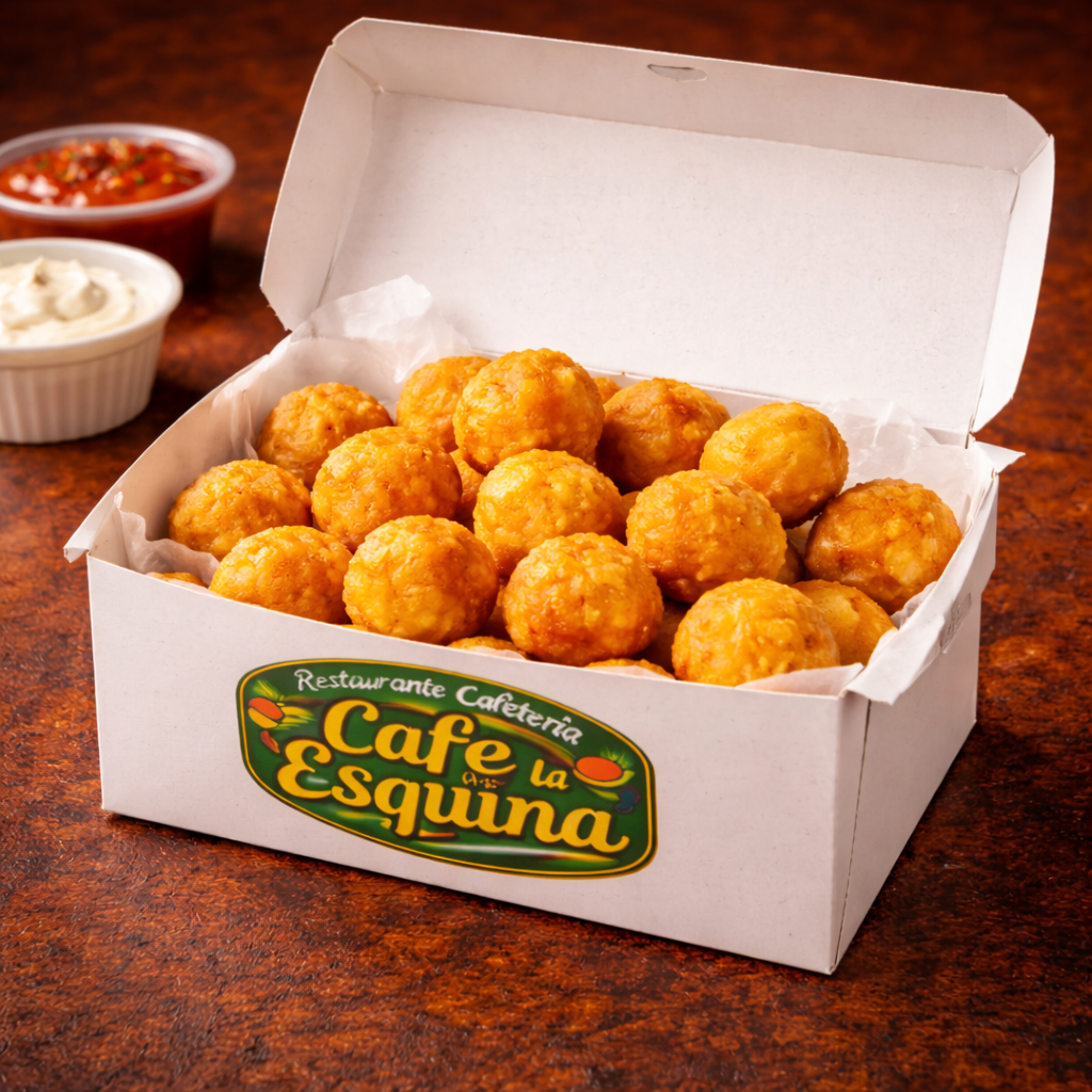 Queso Bites Café de la Esquina