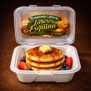 Desayuno de Pancakes La Esquina